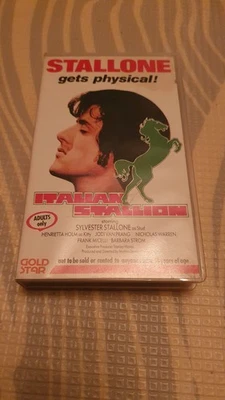  the Italian stallion Sylvester Stallone vhs cassette - Image 1 of 4