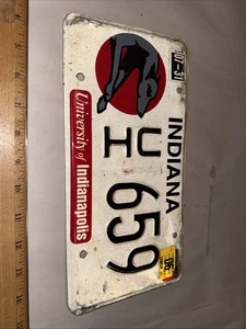 2006 Indiana License Plate # UI 659 University of Indianapolis Greyhounds - Picture 1 of 2