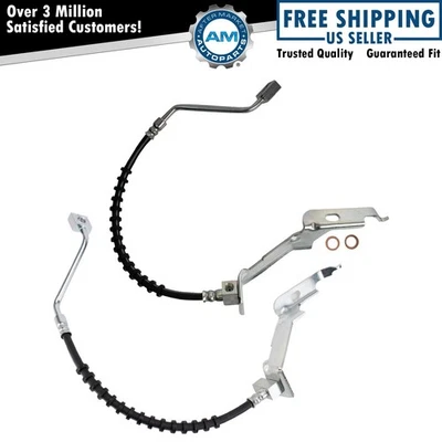 Front Brake Hose Fits 01-07 Chrysler Town & Country 01-03 Voyager Dodge Caravan - Image 1 of 4