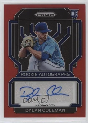 2022 Panini Prizm Rookie Auto Red Prizm /99 Dylan Coleman #RA-DC Auto RC - Image 1 of 2