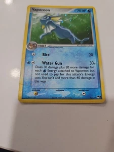 2006 Pokémon TCG Vaporeon 6/17 MP-HP - Picture 1 of 10