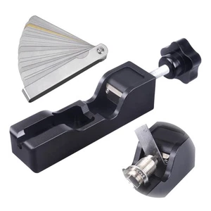 Universal Spark Plug Gap Tool with Most 10mm 12mm 14mm 16mm Spark Plugs Black... - Picture 1 of 8
