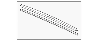 Limpiaparabrisas genuino Honda Civic 2012-2015 - hoja (650 mm) 76620-tr0-a02 Foto 1 de 3