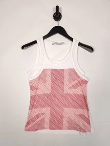 2012 Adidas Stella Macartney Vest Top Size XS Union Jacket Scoop Neck Tank Top - Picture 1 of 3