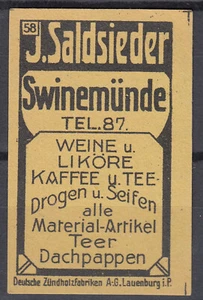 Alt-Deutschland Lauenburg/Pommern 160 ( Swinemünde ) - Bild 1 von 1