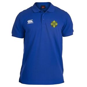 OFFICIAL Scots Guards embroidered Canterbury Rugby Polo Shirt 
