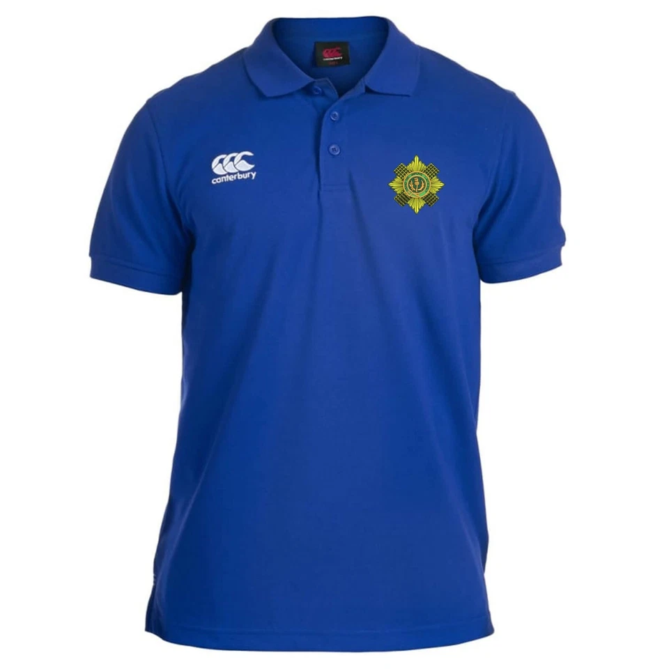 OFFICIAL Scots Guards embroidered Canterbury Rugby Polo Shirt  - Image 1 of 1