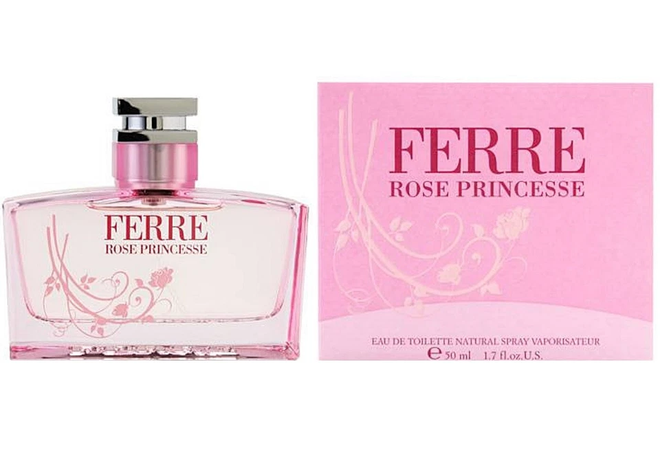FERRE ROSE PRINCESSE * Gianfranco Ferre 1,7 oz / 50 ml EDT Mujer Spray Foto 1 de 1