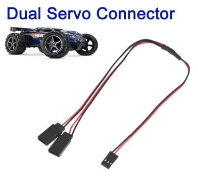 Rc Car Dual Servo Setup Connection Cable Wire For Traxxas Revo (Replaces #2046) - Image 1 of 4