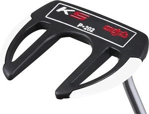 MAJEK K5 RED/BLACK P-202 TALL SENIOR MEN'S GOLF CLUB PUTTER RIGHT HANDED - Picture 1 of 8