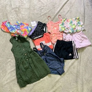 Paket Mädchenkleidung 9 Teile Gr. 4/5 -6X - Bild 1 von 15