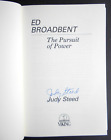 *SIGNED* by author Judy Steed ED BROADBENT Leader Canada's NEW DEMOCRATIC PARTY