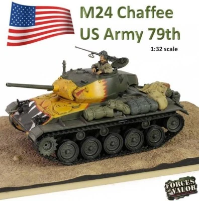 Forces Of Valor 1:32 801002B M24 Chaffee US Army 79th Tank Btn, Han River, Korea - Image 1 of 4