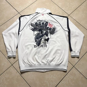 Chaqueta de Colección ECKO Unltd Bordada Graffiti Spray Lata Cremallera Completa XL DE COLECCIÓN Hip Hop - Imagen 1 de 20