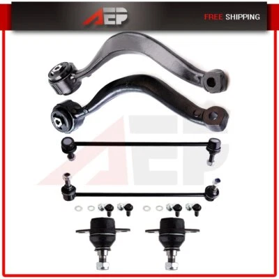 Front Lower Control Arm & Ball Joint & Sway Bar Linkage Set for 2000-2003 BMW X5 — 第 1/4 张图片