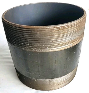 6" x 6" S/40 Welded Black Steel Pipe Nipple (NPT) TBE  NOS - Picture 1 of 5