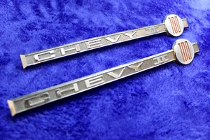 Vintage 1962 1963 Chevy II Quarter Panel Emblems Badges Logo Fenders OEM 4858547 - Picture 1 of 8