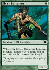 ELVISH BERSERKER FOIL 10th Edition MTG Magic the Gathering Cards DJMagic