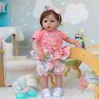 24in Reborn Baby Doll Sandie Toddler Girl 3D Skin Visible Veins Kids Toy Gift