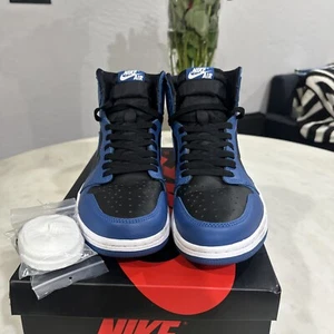 Größe 10,5 - Jordan 1 Retro OG High Dark Marina Blau - Bild 1 von 9