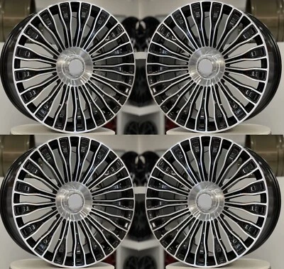 Juego de 4 llantas 20x8,5 / 20x9,5 para Mercedes S560 S550 S500 CL550 20 pulgadas Foto 1 de 4