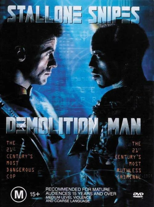 Demolition Man (DVD, 1993) Sylvester Stallone - image 1 of 1
