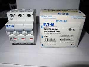 Eaton Miniature Circuit Breaker 4A 10kA WMZS3C04 - Picture 1 of 1
