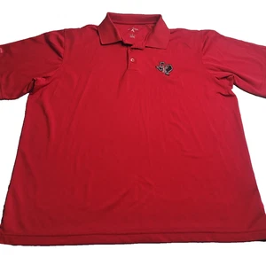 Camisa Polo Antigua Texas Tech Red Raiders Roja Para Hombre Grande - Imagen 1 de 6