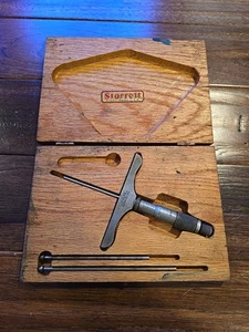 Micrómetro de profundidad Starrett Nº 445 - Imagen 1 de 6