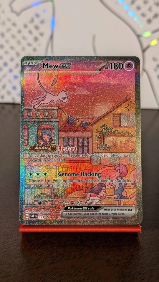 Mew ex 053 Sv: Scarlet & Violet Promo Cards Holo Pokémon Card Nm- - Image 1 of 2