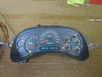 Cuadro de instrumentos velocímetro Chevy Tahoe 03-07 150 k millas 15114649 Foto 1 de 4