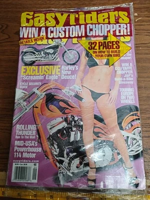 Easyriders Magazine New In Plastic July 2002 Issue No 351 New Sealed  Foto 1 de 2