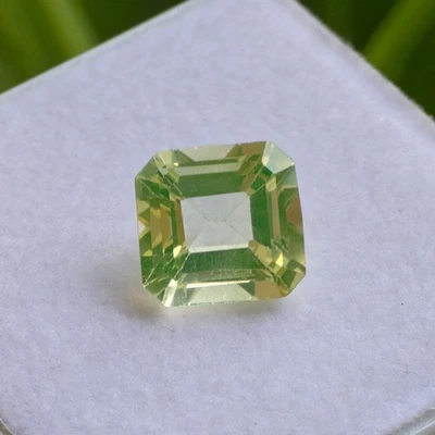 Natural 4.85 Ct Light Green Egyptian Peridot Loose Gemstone For Manifestation - Image 1 of 4