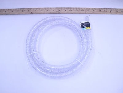 Everbilt 5/8 in. O.D. x 3/8 in. I.D. x 10 ft. PVC Braided Vinyl Tube - Image 1 of 4