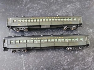 Bethlehem Car Works - Autobús de pasajeros Reading Company Lote de 2 - Imagen 1 de 13