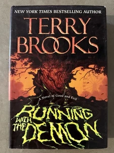 Running with the Demon – Terry Brooks – 1st Edition 1st Print - Word & Void #1 - Picture 1 of 6