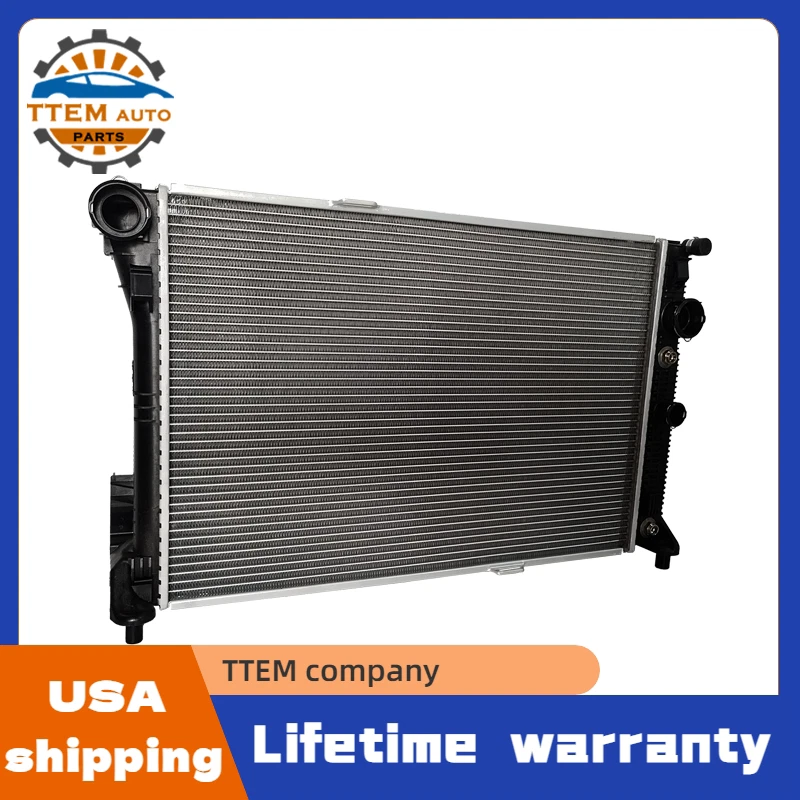 13498 Radiator Aluminum For 2012 2013-2015 Mercedes-Benz C250 C300 C350 Cls550 Foto 1 de 4