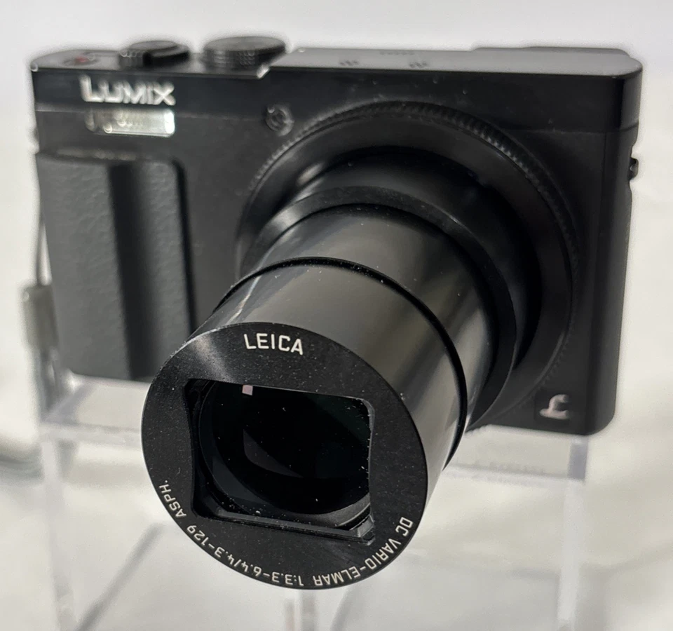 Cámara digital Panasonic Lumix DMC ZS50 - negra - tarjeta de zoom óptico 30x - cable, estuche Foto 1 de 4