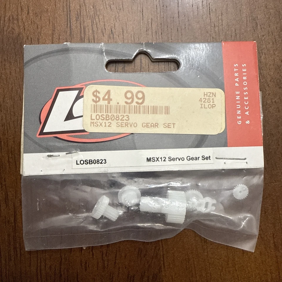 Team Losi LOSB0823 MSX12 Servo Gear Set - Image 1 of 1