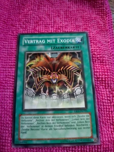 Contract with Exodia - Vertrag mit Exodia - DR1-DE193 - YuGiOh! - Picture 1 of 3