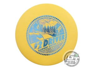 NEW Lightning SureGrip #2 Driver 176g Yellow Blue Foil Fairway Driver Golf Disc - Picture 1 of 1