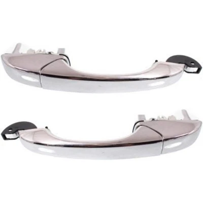 Door Handle Set For 2008-2018 Dodge Grand Caravan Chrome Outer Sliding Door 2Pc - Image 1 of 4
