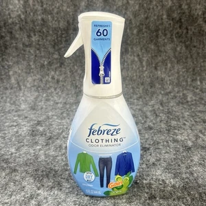 Febreze Clothing Refresher Fabric Odor Eliminator Crisp Clean Spray 15 Fl oz - Picture 1 of 9