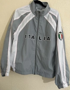 Italy Wind Breaker Sport Jacket By Wild Fable Size XXL ITALIA - Picture 1 of 5