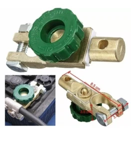 MORSETTO STACCABATTERIA ANTIFURTO STACCA BATTERIA AUTO BARCA CAMPER 12/24V - Foto 1 di 3
