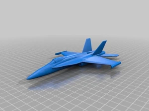 15mm/ 1:100 Resin F-18 Hornet - Picture 1 of 1