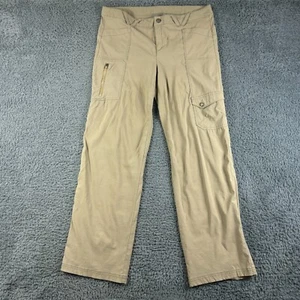 Athleta Hose Damen Größe 14 W37L32 Beige Cargohose Outdoor Utility Mariposa - Bild 1 von 17