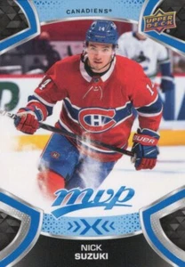 2021-22 Upper Deck MVP Blue FS #87 Nick Suzuki Canadiens - Picture 1 of 1
