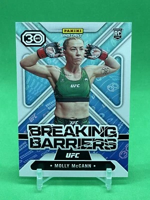 2023 Panini Instant UFC "Breaking Barriers" #BB-18 MOLLY McCANN 1/215 - Image 1 of 3