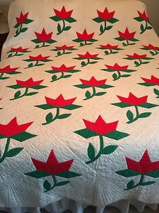 Antique Quilt from 1930's - Picture 1 of 5